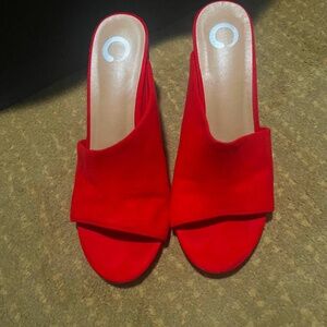 Journee Collection-Allea Block Heel Sandal